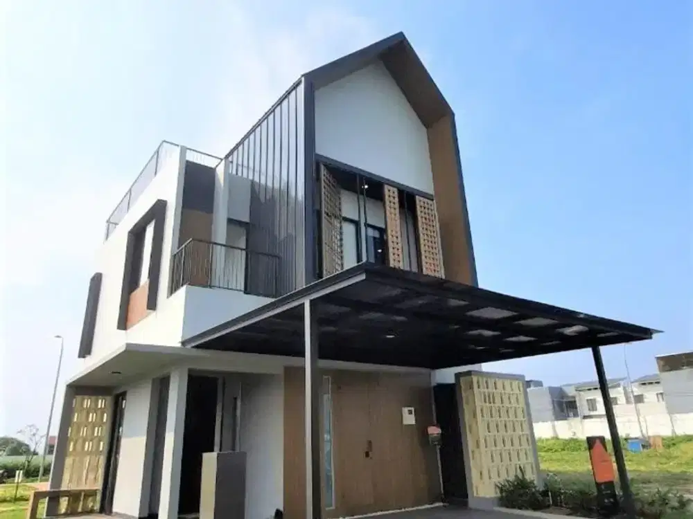 Ready Unit Rumah Hoek 8X15 2Lt Attic Mahakan Jakarta Garden City