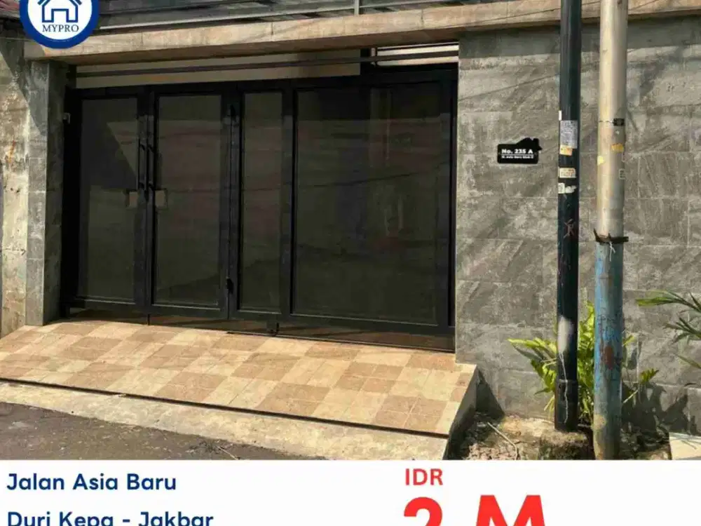 LELANG RUMAH DI JL ASIA BARU DURI KEPA KEBON JERUK JAKARTA BARAT
