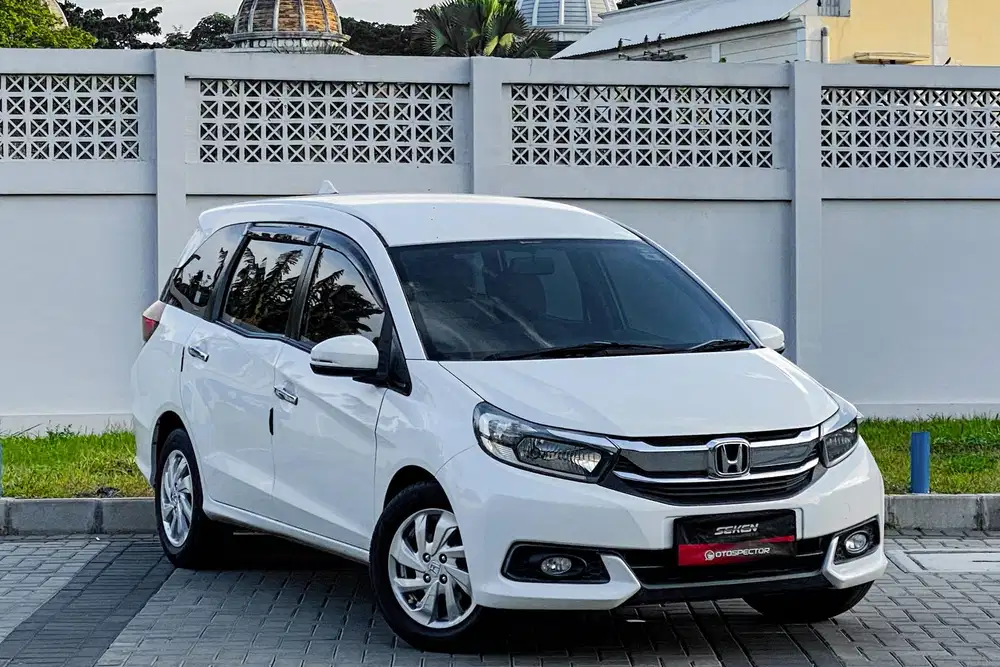 Honda Mobilio 1.5E 1.5 E CVT 2017 Putih. FULL RECORD!!!