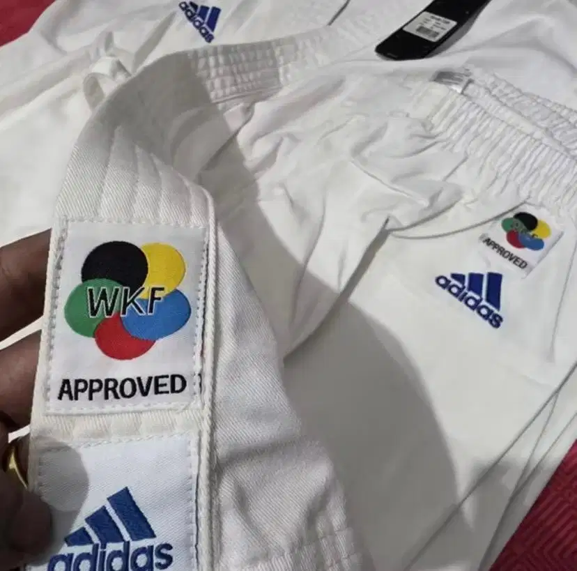 Adidas WKF Approved Karate Gi Kumite Original – Like New (Salah Size)