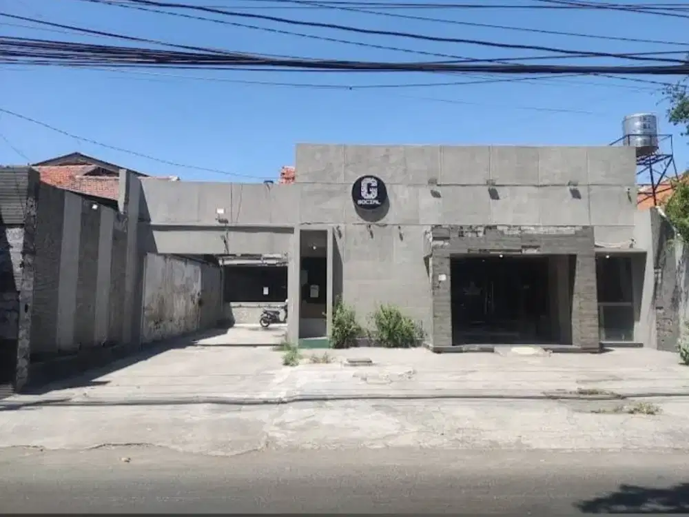 Disewakan Rumah Usaha Rungkut Asri SBY Timur Cocok untuk cafe, gudang, pujasera, workshop,kantor,..