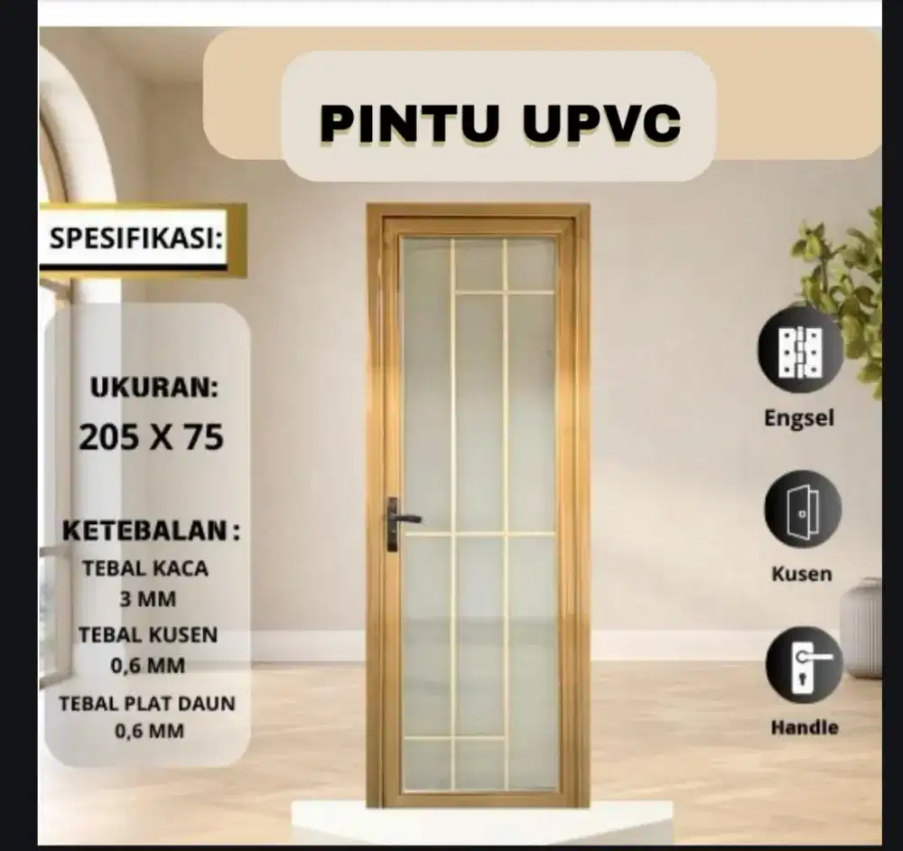 Dijual pintu baja full material, kuat dan awet.
