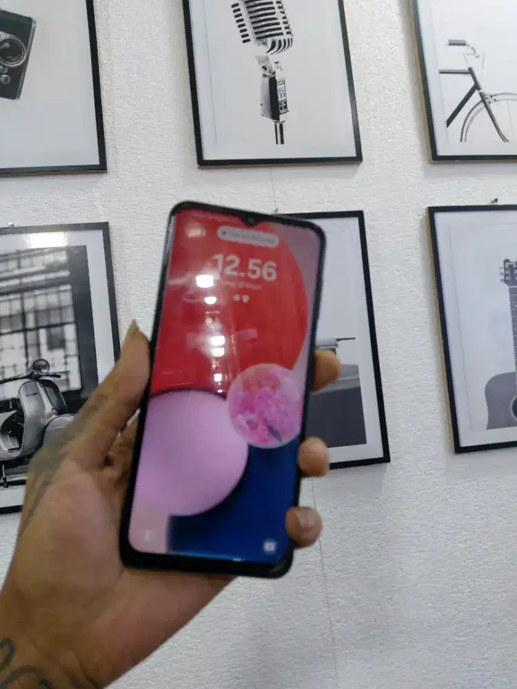 Samsung A13 6/128 Second minus layar bawah