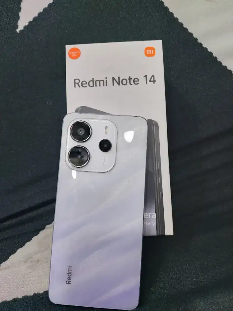 Redmi note 14 8/128 second minus pernah ganti