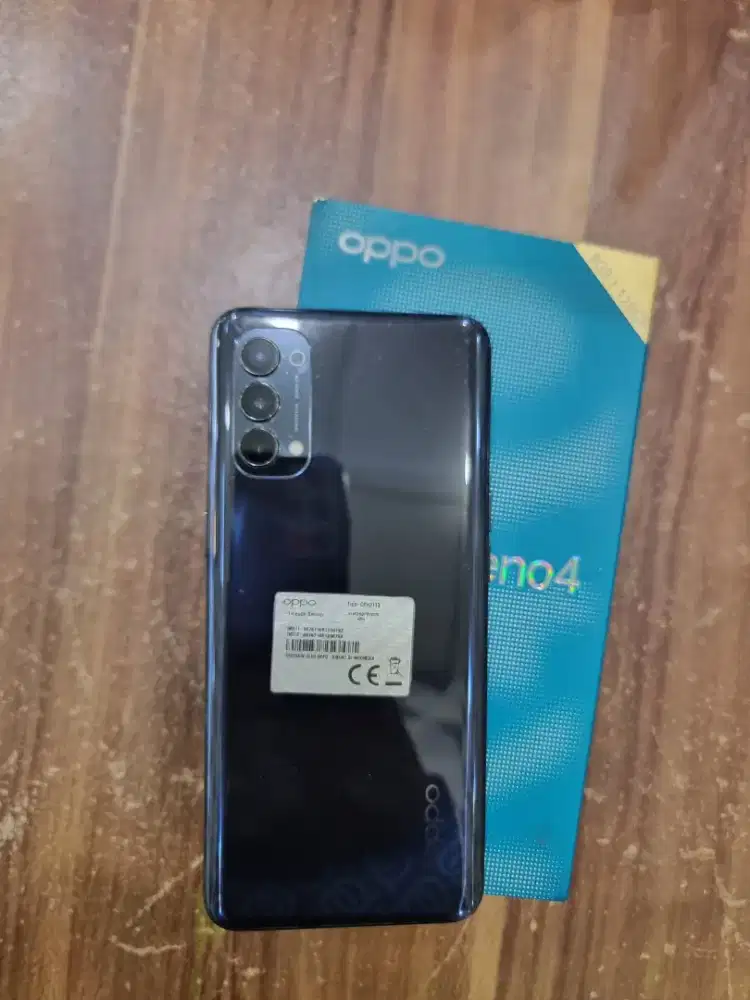 Oppo Reno 4 8/128 mulus lengkap