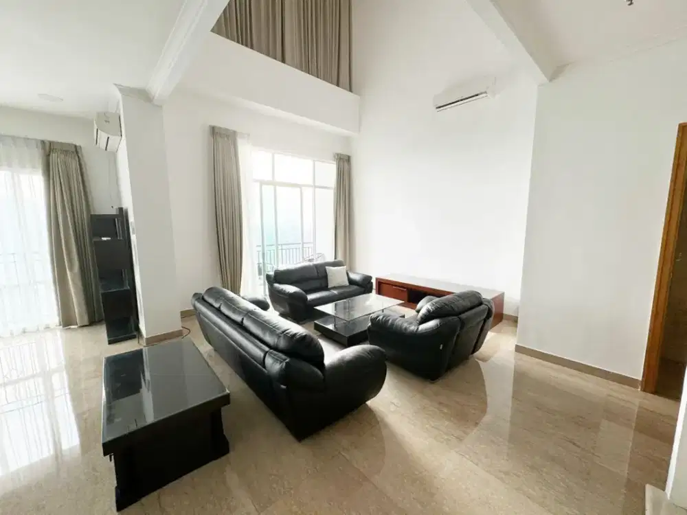 Nicely Furnished and Spacious Penthouse Apartment with Strategic Location At Senayan Residences