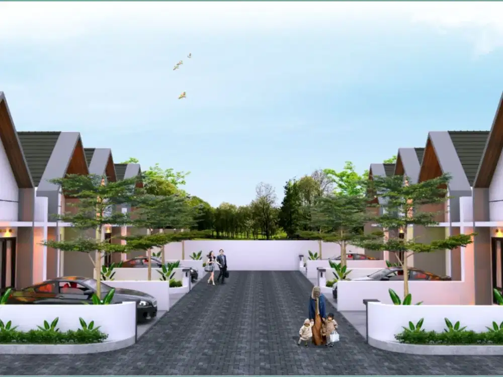 Rumah  Bonus Mezzanine Dekat Pasar Hewan Gamping yogyakarta