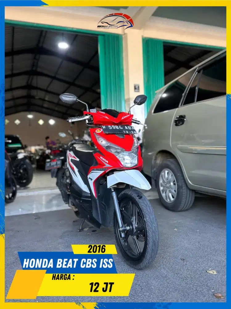 HONDA BEAT CBS ISS 2016 GASS LURR HIKMAH MOTOR KEPUH MALANG