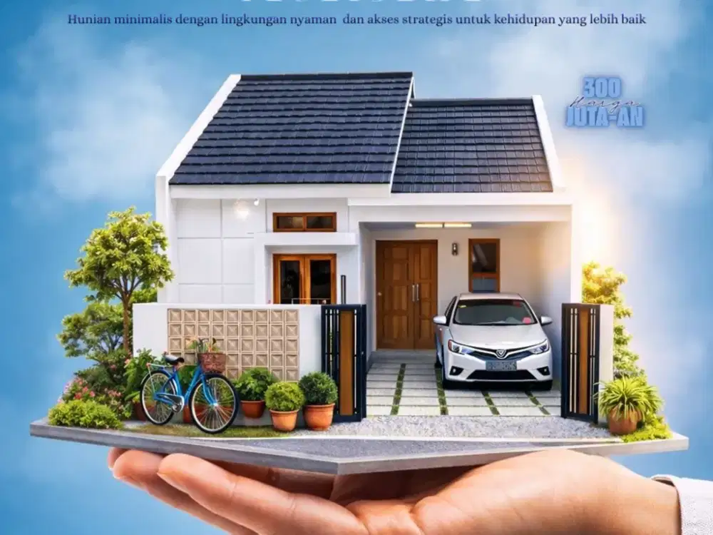DP Super Ringan! Rumah Baru di Cileunyi Bandung Harga 300 Juta-an