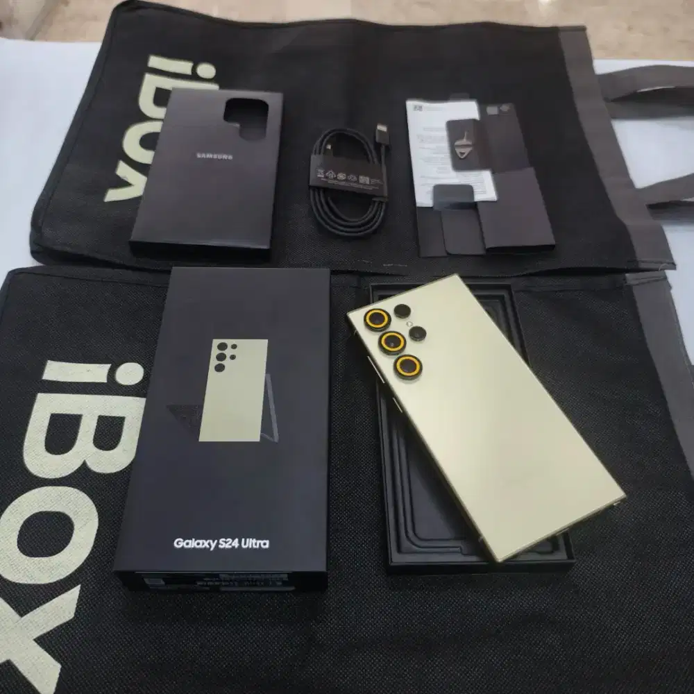 Samsung Galaxy S24 Ultra 12/512gb 99% Like new Ex Grs resmi sein