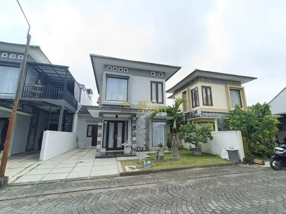 RUMAH 2 LANTAI ONE GATE SYSTEM DI PALAGAN NGAGLIK SLEMAN