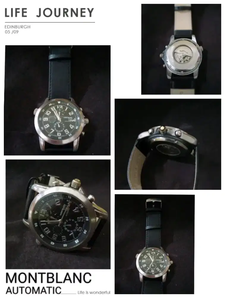 Jam tangan Montblanc automatis