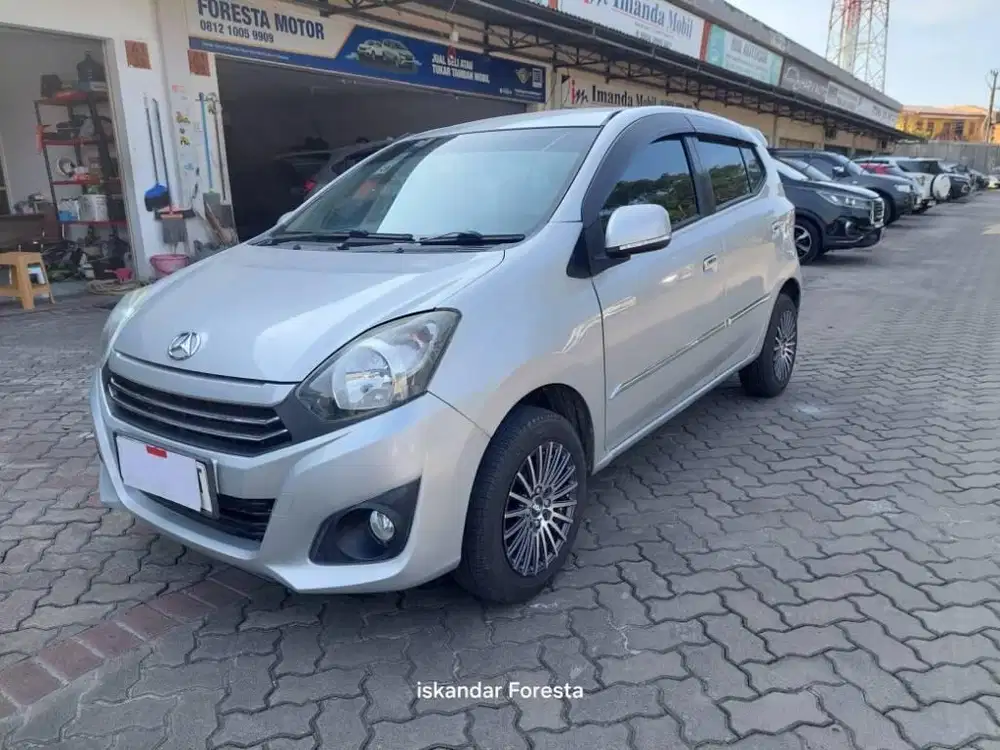 Ayla 1,0X Manual'18 Tgn1 Pjk pjng 03'27 mulus bersih Siap luar kota
