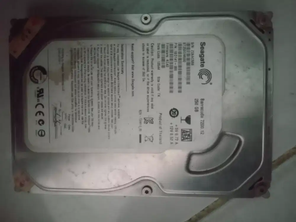 hdd seagate 250 gb