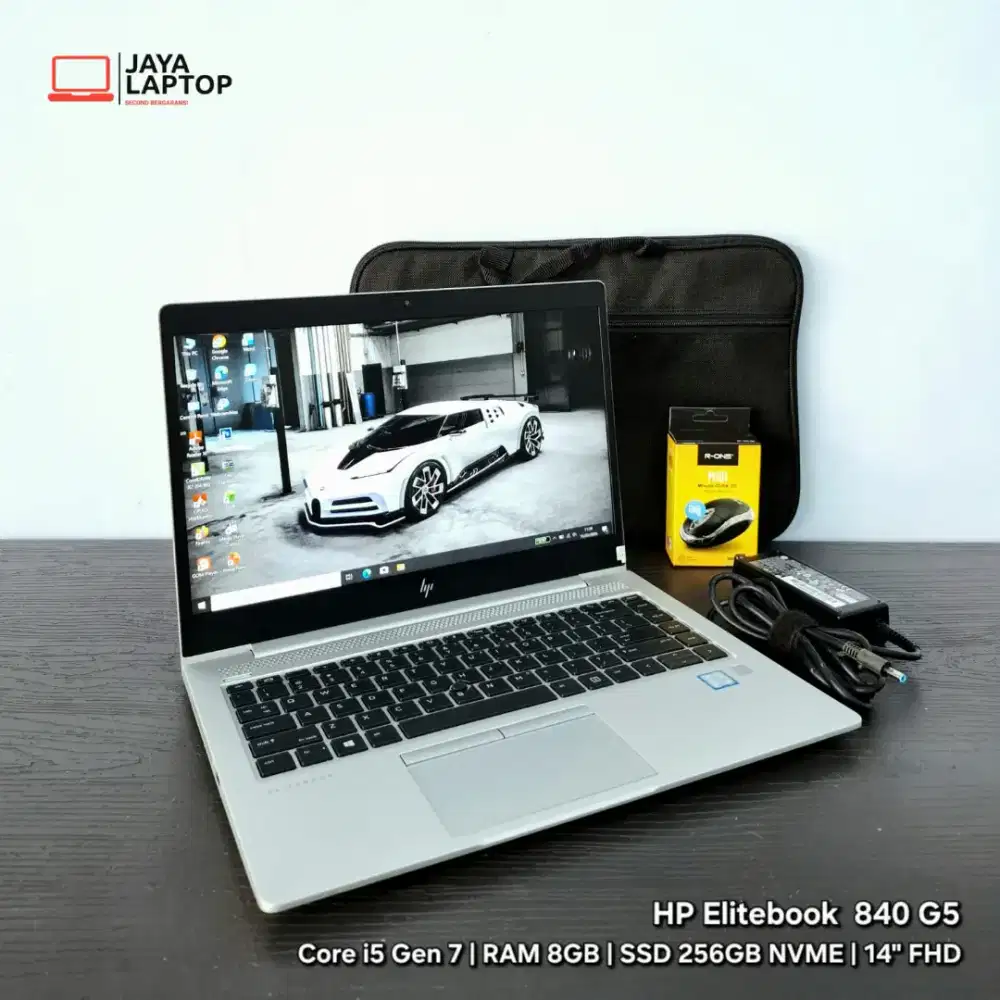 HP Elitebook 840 G5 Core i5 RAM 8GB SSD 256GB Laptop Second Bekas