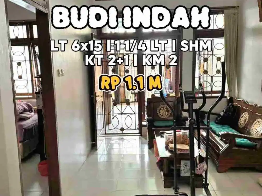 Wilson Rumah siap huni di budi indah daan mogot