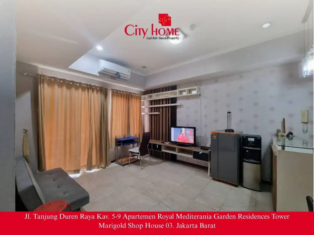 Jual Apartemen Furnished di Royal Mediterania Garden Residences
