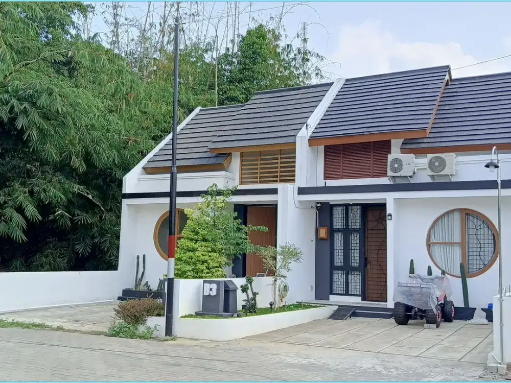 Rumah Murah Jogja Desain Jepang Lokasi Belakang Brimob Sentolo