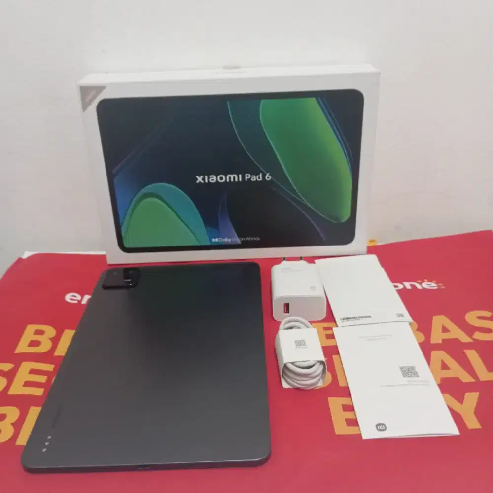 Xiaomi Pad 6 Ram 8GB 256GB Fullset mulus
