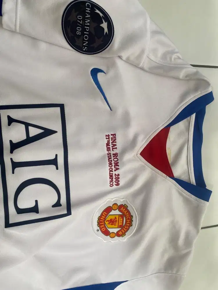 Jersey MU Final UCL 2009 - size M fit L