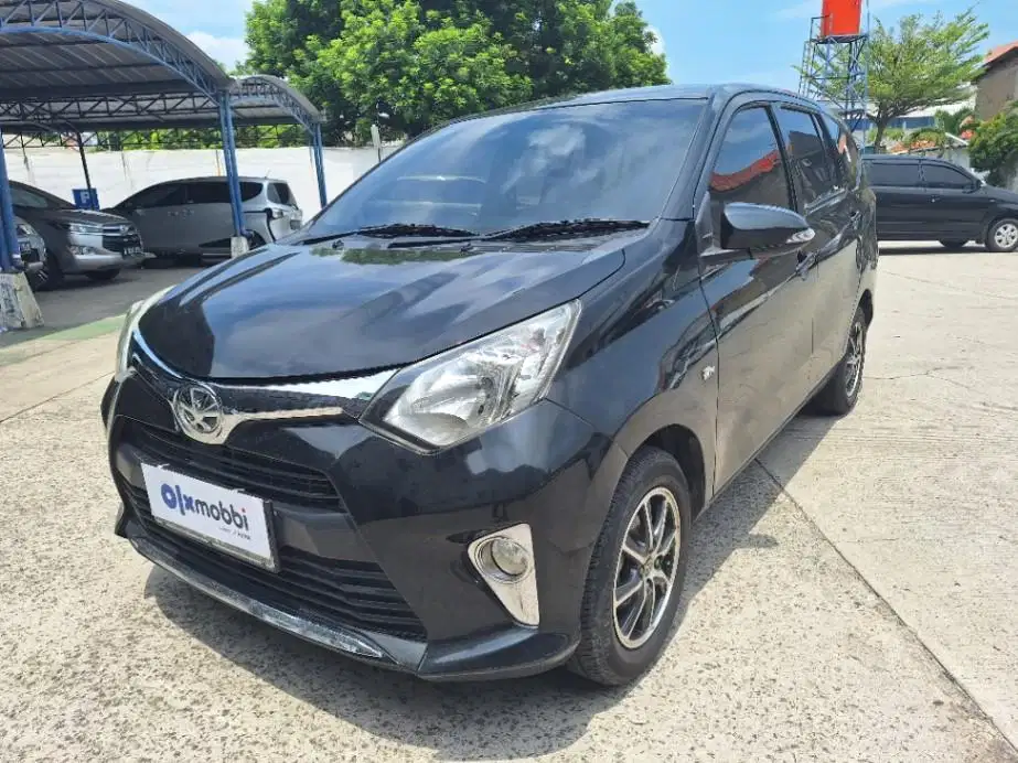 TDP 6,JT, Toyota Calya 1.2 G Bensin-AT Hitam 2020