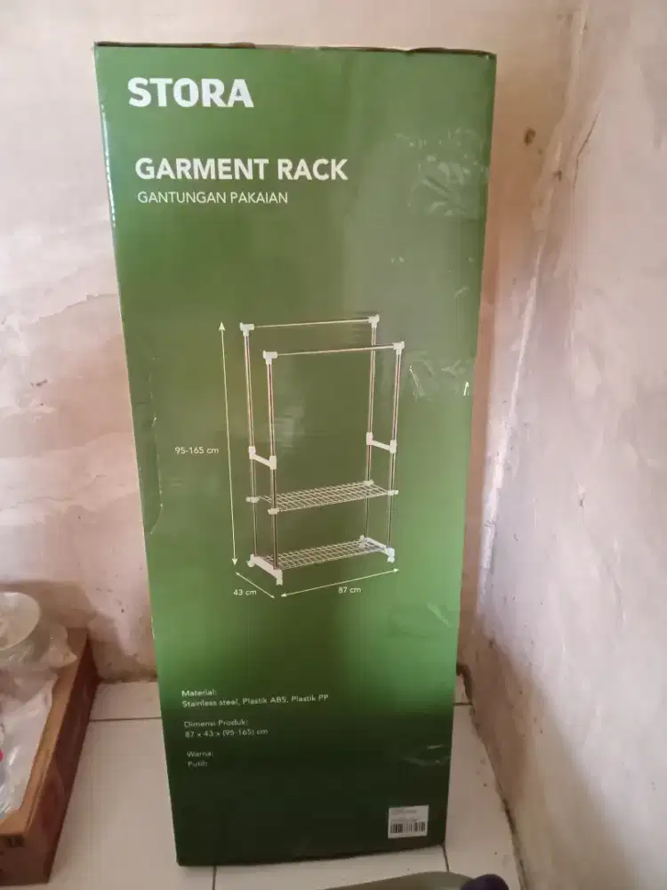 Rak Baju 2 Susun