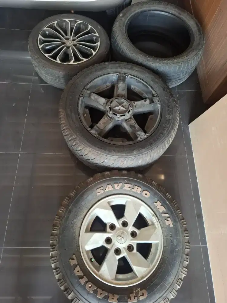 Velg dan ban 4 pasang