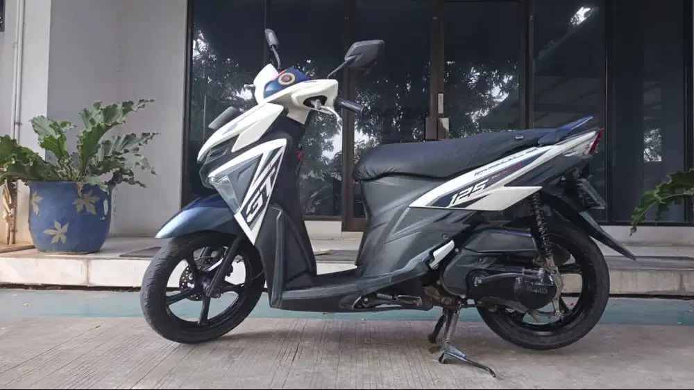 YAMAHA Soul GT 125 Putih Matic Tahun 2016 Cakep