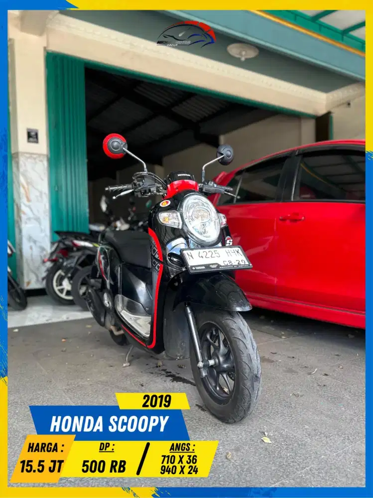 HONDA SCOOPY 2019 BARANG ISTIMEWA HIKMAH MOTOR KEPUH MALANG