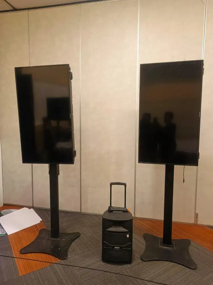 PENYEDIA TV LED POLYTRON + Standing Murah Medan