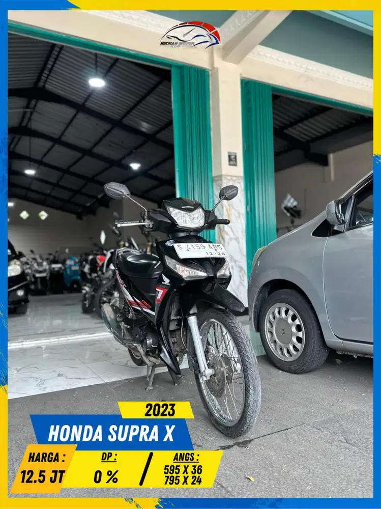 HONDA SUPRA X 2023 PLAT S NEGO SAMPE DEAL HIKMAH MOTOR KEPUH MALANG