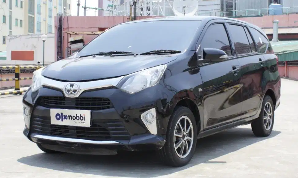TDP 6,JT, Toyota Calya 1.2 G Bensin-AT Hitam 2020