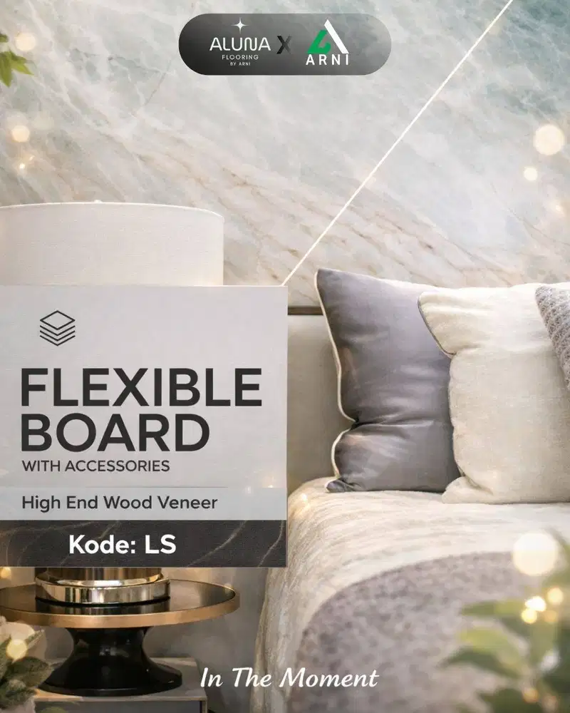 WALLBOARD Flexible Laiv kode LS | WallBoard Panel Pvc | Dekorasi Dindi