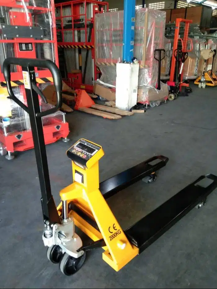 Hand Pallet Scale Dalton 2 Ton – Timbang & Angkut | Ready Stock