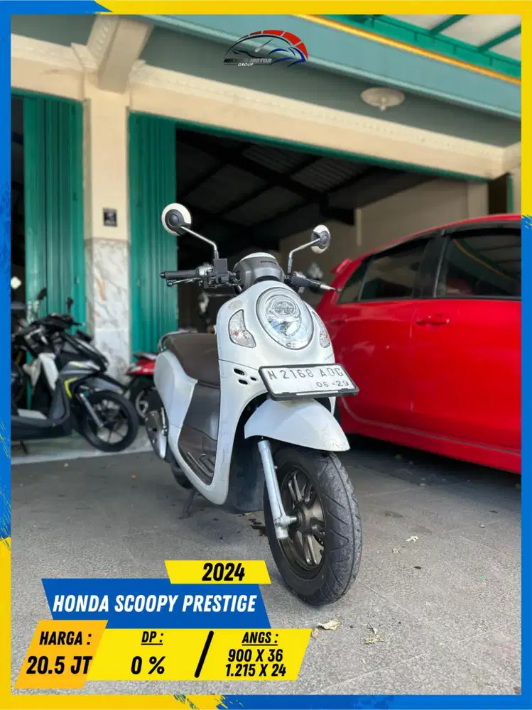 HONDA SCOOPY PRESTIGE 2024 SIAP ANGKUT BOSS HIKMAH MOTOR KEPUH MALANG