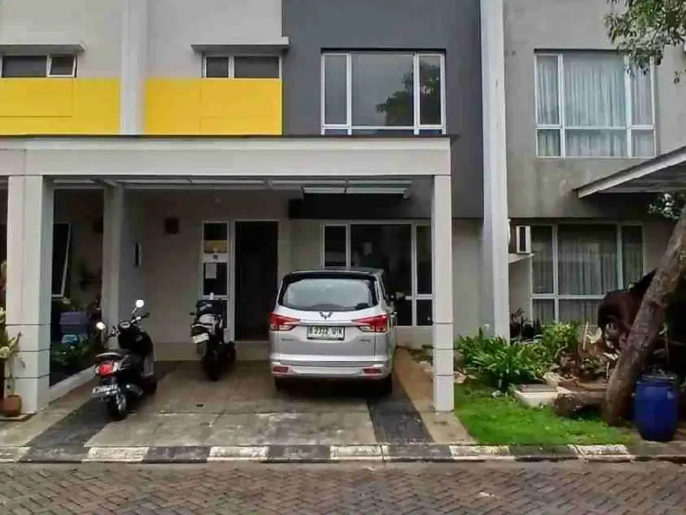 Di Sewakan Rumah cantik Cluster Eropa Posisi  Sedayu City Kelapa Gading