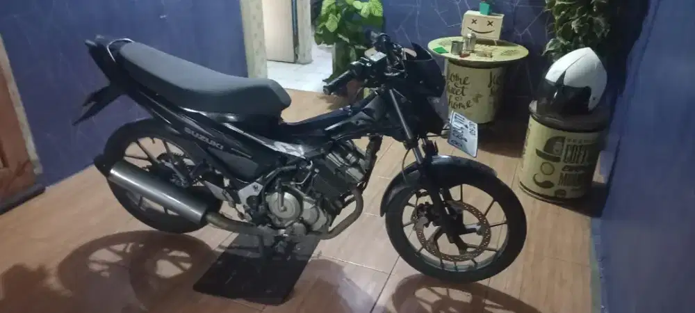 satria fu th 2014 mesin sehat body ssaui foto