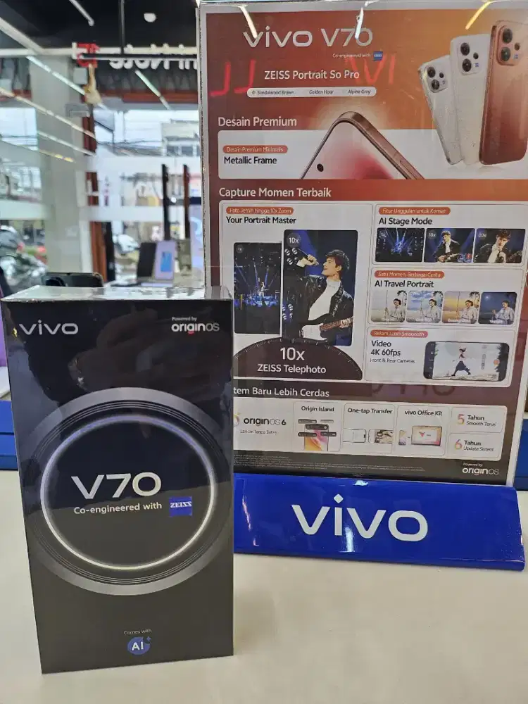 READY VIVO V70 5G 12/256 PALING MURAH MALANG GRATIS TWS VIVO ORIGINAL