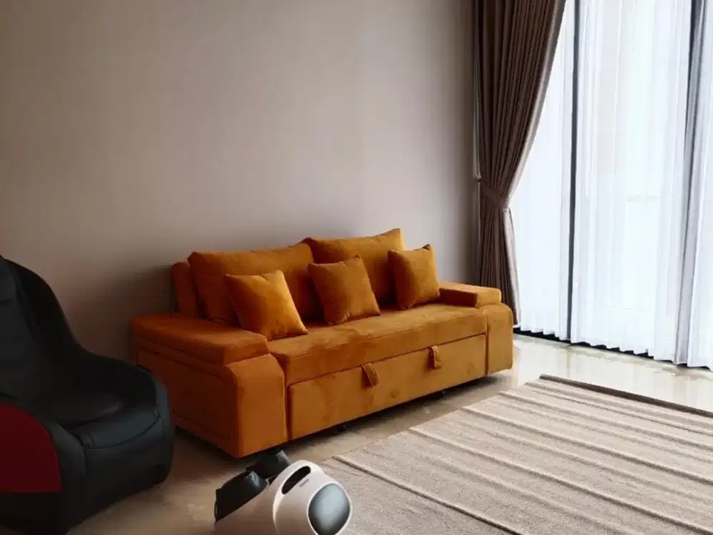 Nicely Furnished and Cozy 2BR Apt with Easy Access Location At Izzara Apartment
