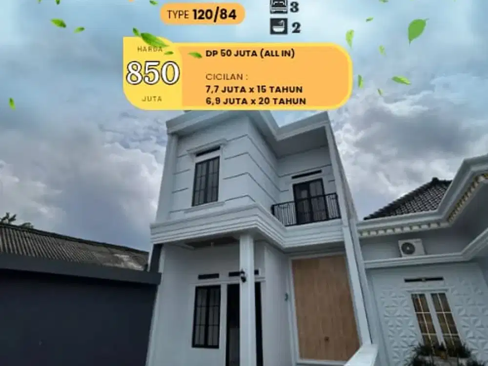 Rumah Komersial 2 Lantai Strategis Tengah Kota Dekat CIPLAZZ Rajabasa, Bandar Lampung