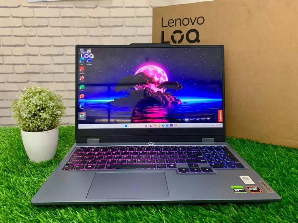 Lenovo LOQ 15AHP9 AMD Ryzen 7 8845HS/ RAM 16GB/ SSD 512GB/ RTX 4050