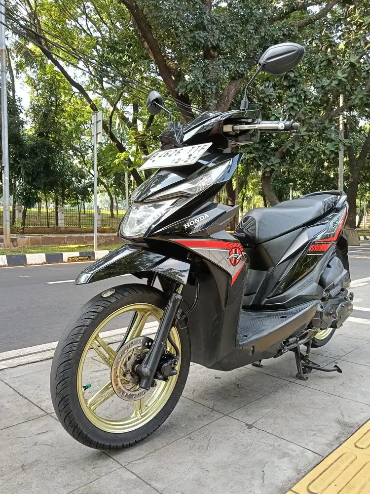 DIJUAL CASH HONDA BEAT ECO CBS FI THN 2017 PAJAK IDUP SIAP PAKAI