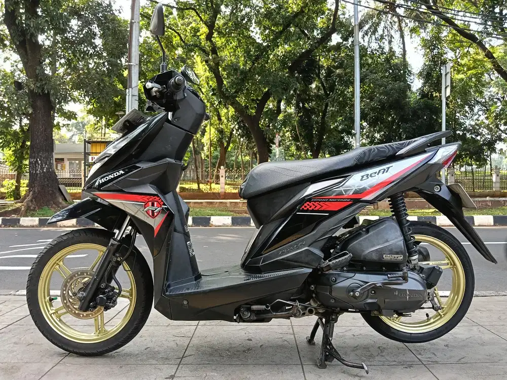 DIJUAL CASH HONDA BEAT ECO CBS FI THN 2017 PAJAK IDUP SIAP PAKAI
