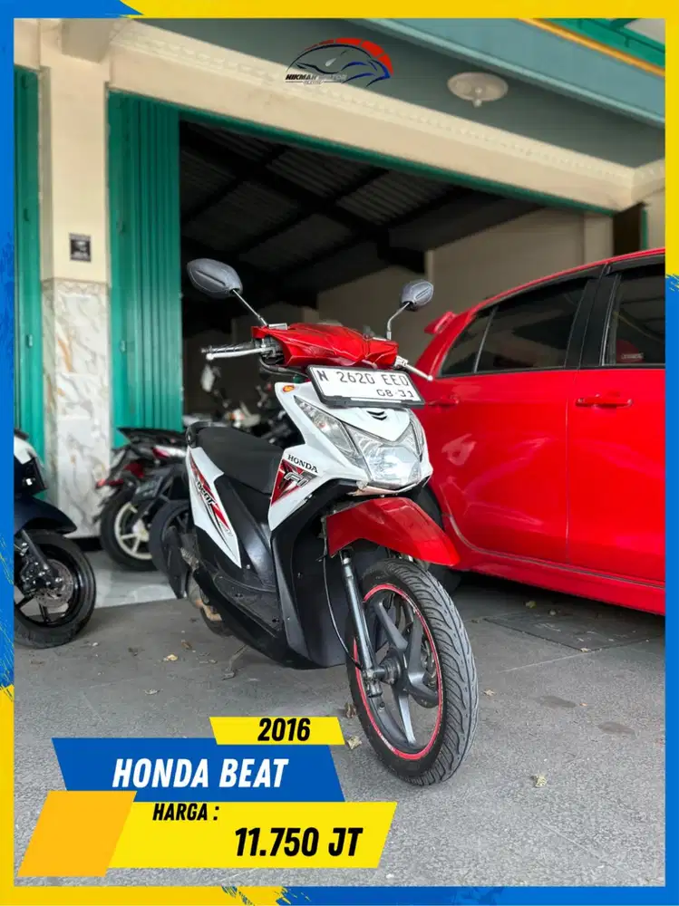 HONDA BEAT 2016 TERMURAH SE MALANG HIKMAH MOTOR KEPUH