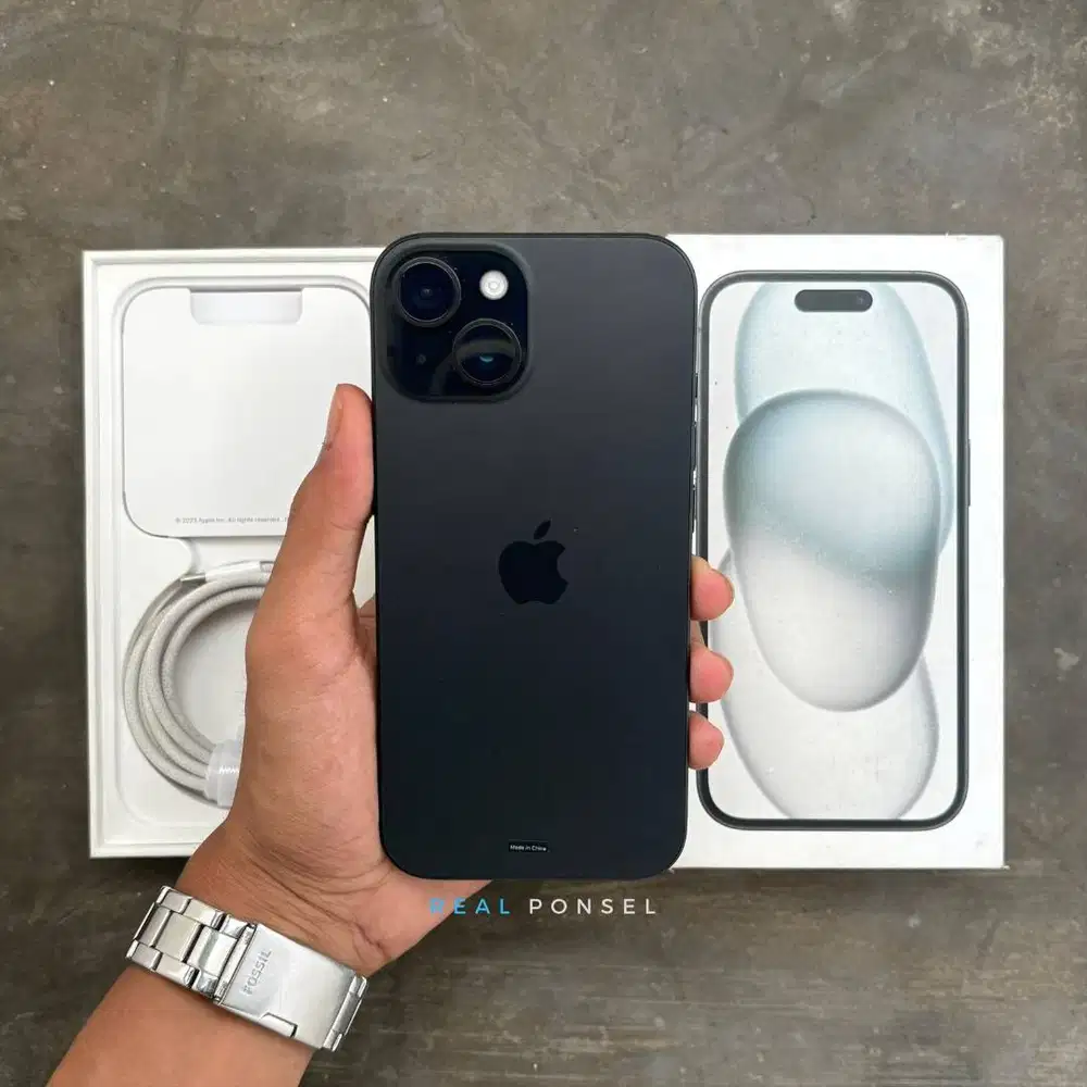 iPhone 15 256 iBox Garansi Panjang Like New