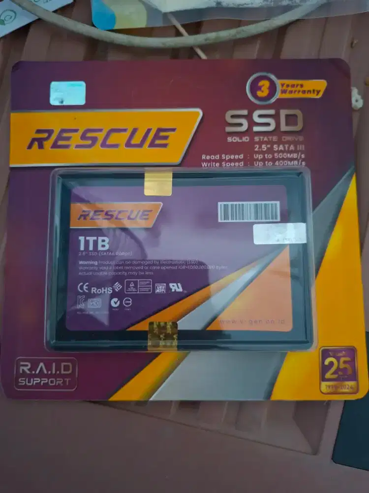 SSD Rescue 1TB masih baru