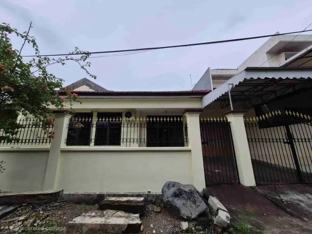 Dijual Rumah 1 Lantai Wisma Mukti Surabaya Timur 3M an Row Jalan 3 Mobil