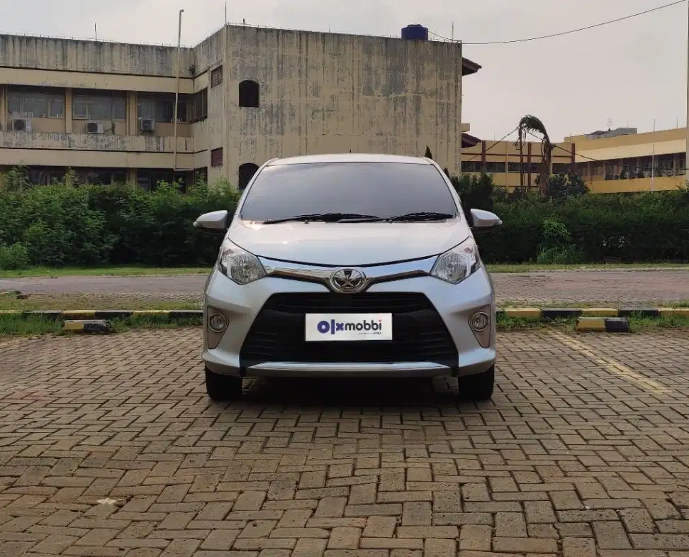 TDP 5,JT, Toyota Calya 1.2 G Bensin-AT Silver 2017