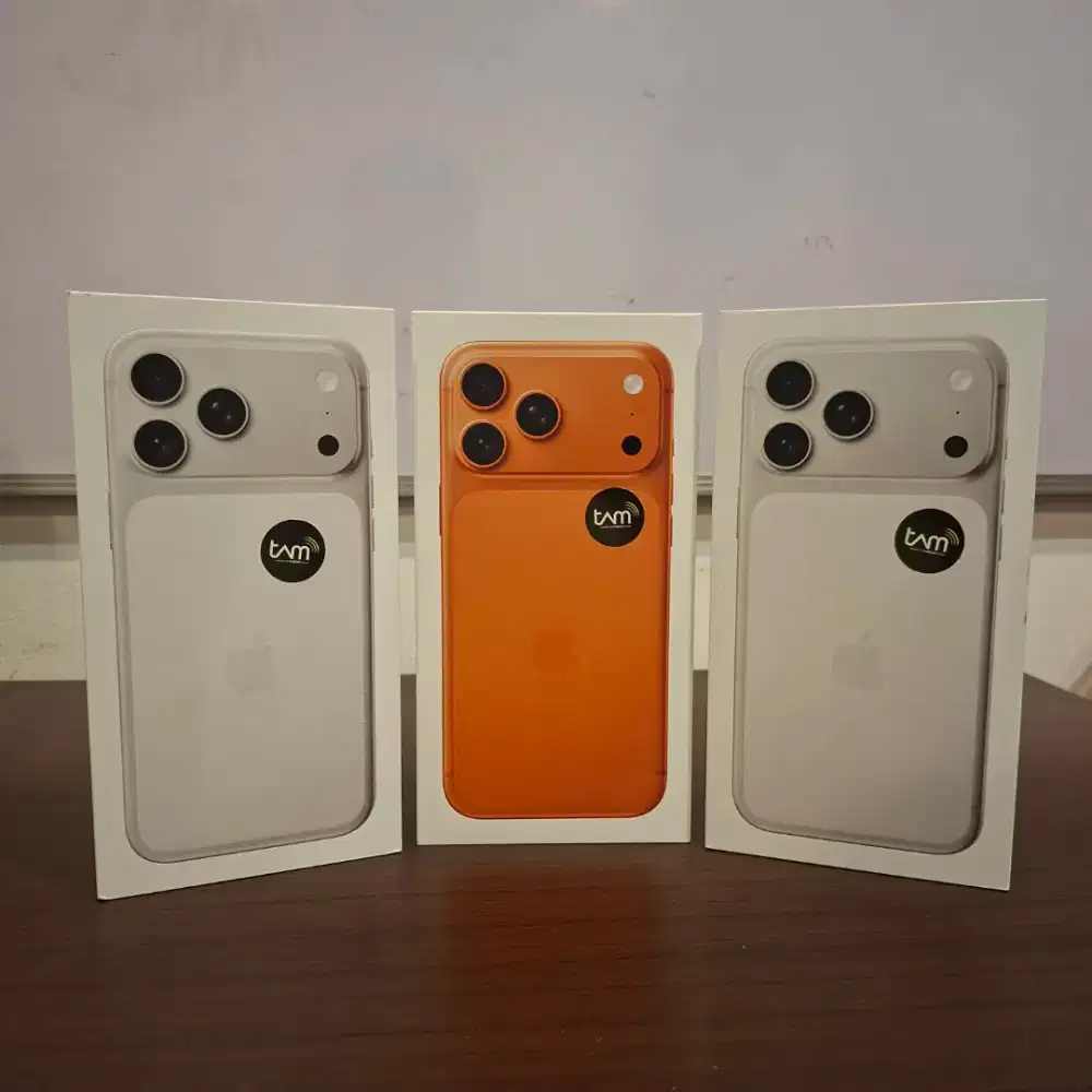 NEW IPHONE 17 PRO MAX RESMI IBOX BARU SEGEL ORI JOGJA