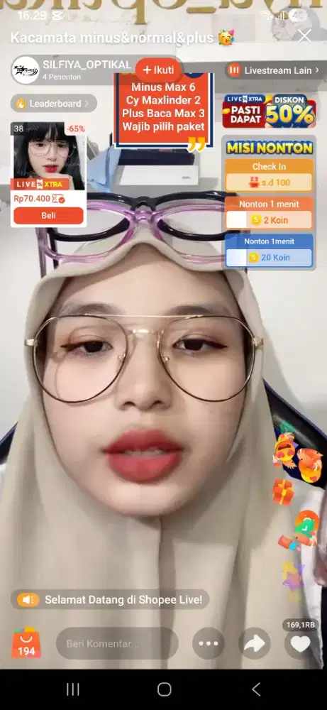 Host live Shopee & Tiktok